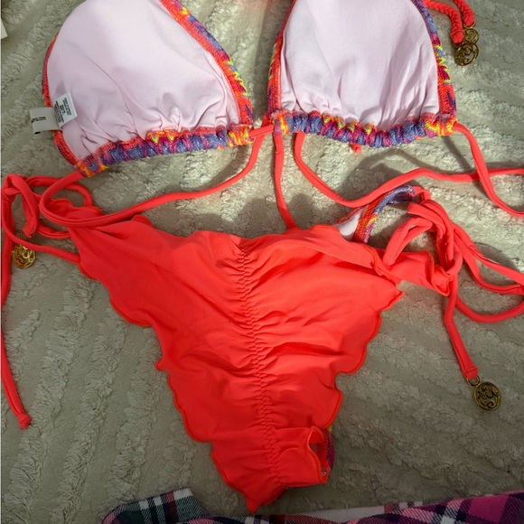 Colorful Patterned Bikini Set - Picture 2 of 2